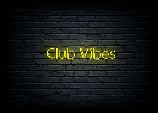 Led neono iškaba "Club Vibes" - Image 2
