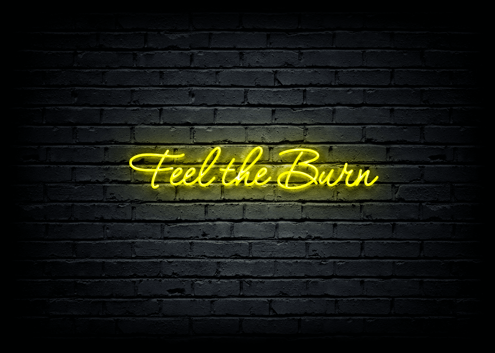 Led neono užrašas "Feel the Burn" - Image 2