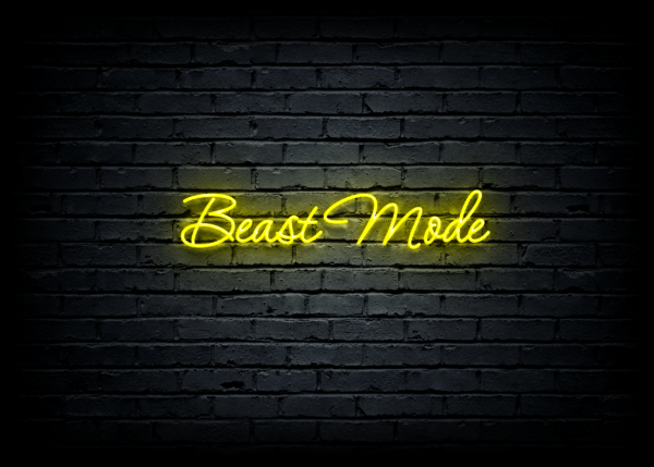 Led neono iškaba "Beast Mode" - Image 3