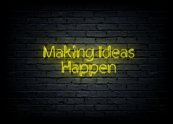 Led neoninė iškaba "Making Ideas Happen" - Image 2