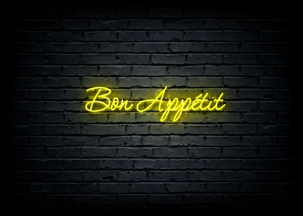 Led neono iškaba "Bon Appétit" - Image 2