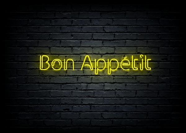 Led neono iškaba "Bon Appétit" - Image 3