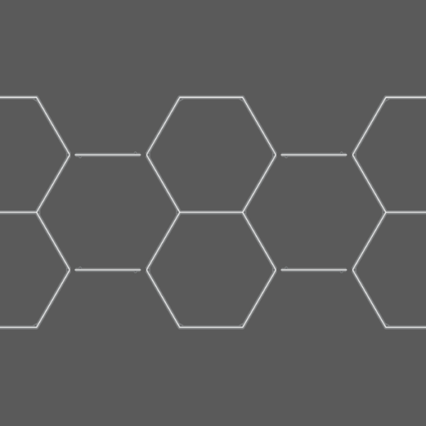 LED neon šviestuvas Korys (Hexagon)