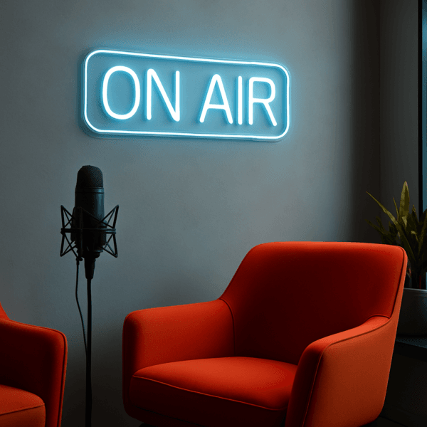 podcast dekoracijos modernus apšvietimas led neoniniai ženklai ledneon.lt