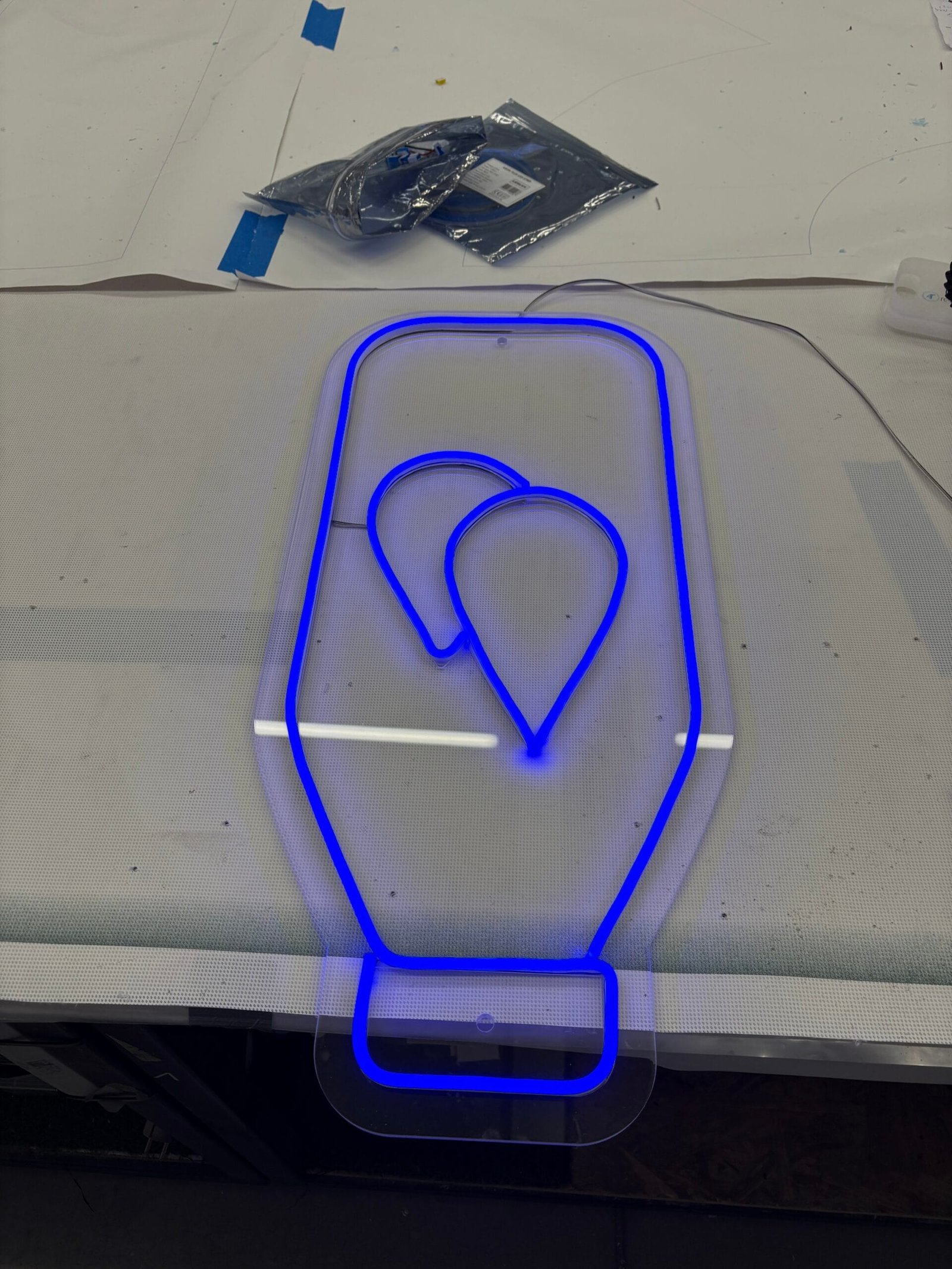 personalizuota pagal užsakymą LED neoninė iškaba ir užrašai sporto salėms verslams gym+