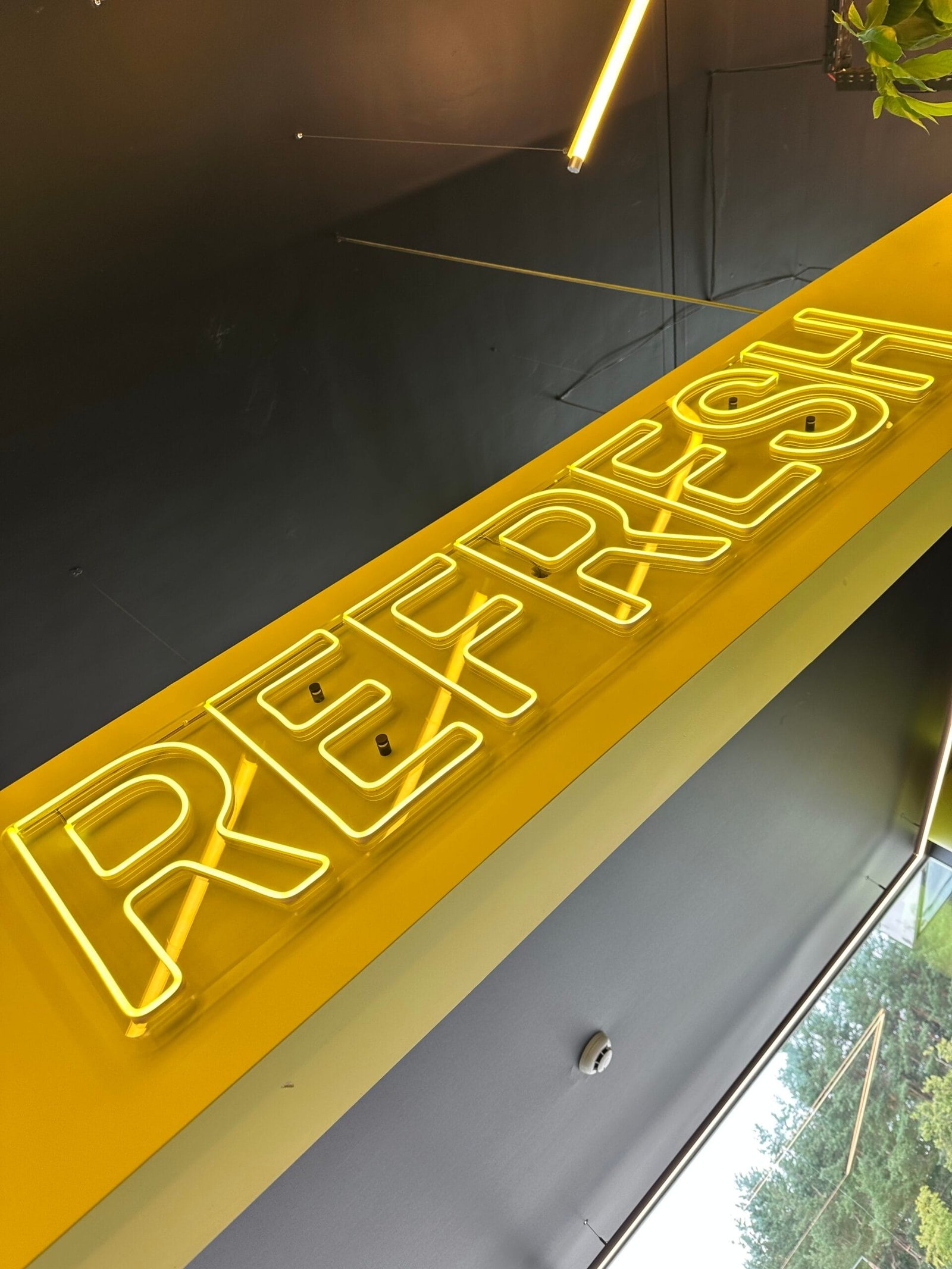 personalizuoti Lemon Gym LED neoniniai užrašai, tekstai sporto salėms