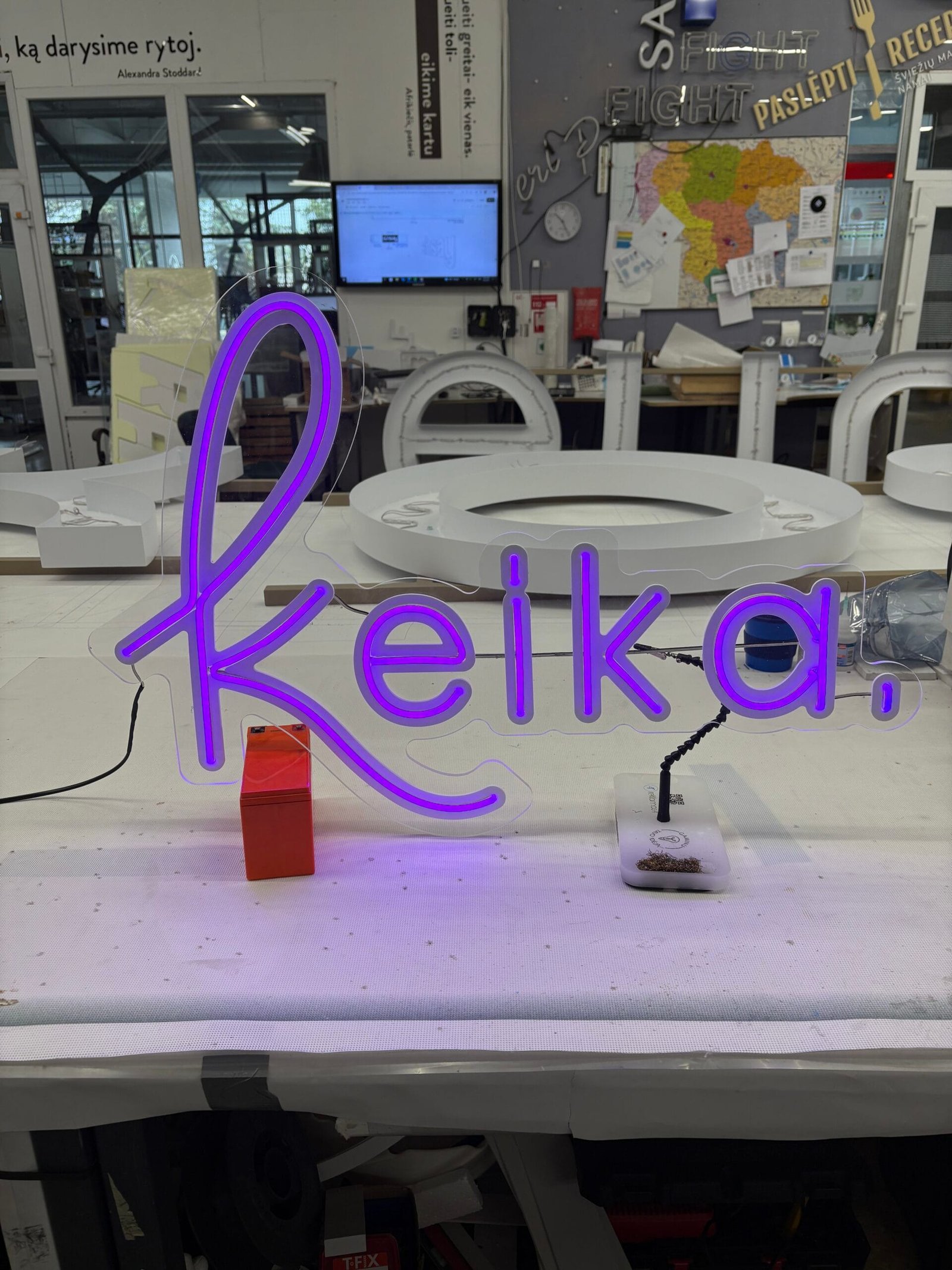 UAB keika LED neoninis aksesuaras