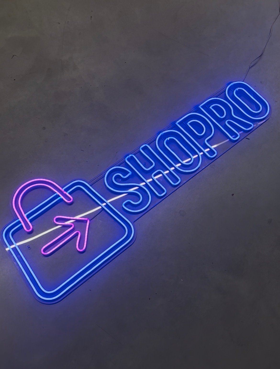 pagal logotipą, užklausą LED neoninis aksesuaras