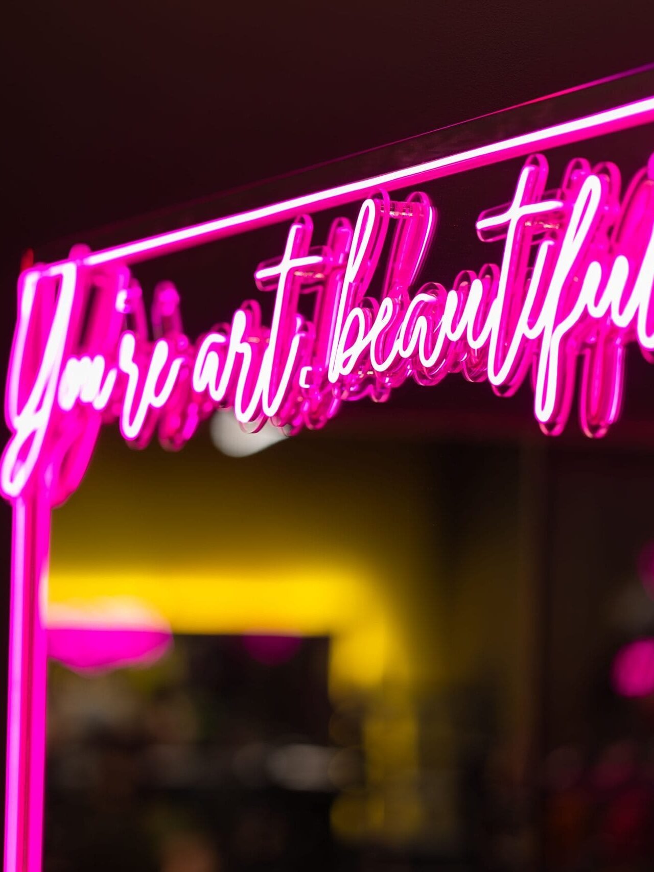 You're art beautiful Ledneon.lt lemon gym neoninis aksesuaras
