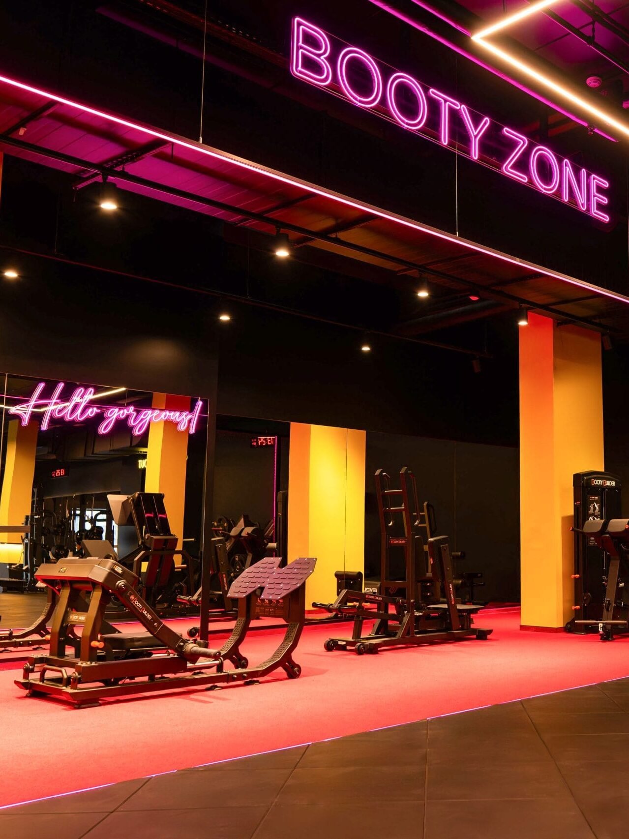 Booty Zone Ledneon.lt lemon gym neoniniai aksesuarai